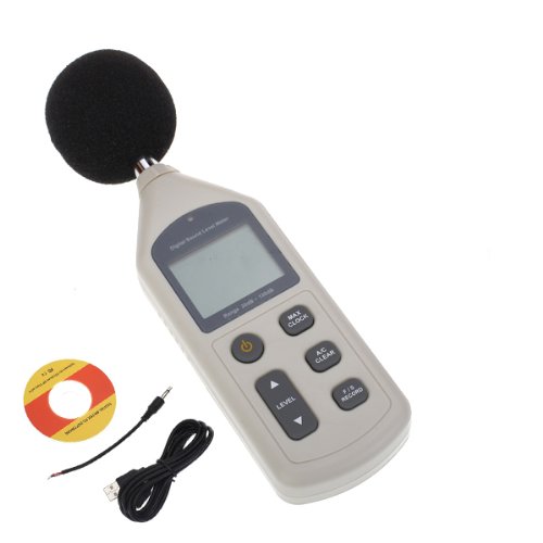 Preisvergleich Produktbild 30-130dB Dezibel Lautstaerke Messgeraet Sound Level Meter Schallpegelmessgeraet