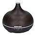 Produktbild Georges Aroma-Diffuser Luftbefeuchter 300ml / 400ml mit LED-Licht im edlen Holzdesign (dark wood 3)