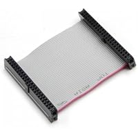 Câble IDE 40P/3CON 0.60 Mètre - Nappe Interne Pour Connecter Périphériques à La Carte Mère