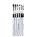 MAKARTT®Detachable UV Gel Brush Set Painting Acrylic Nail Art Design Builder DIY Flat Brush Pen Set