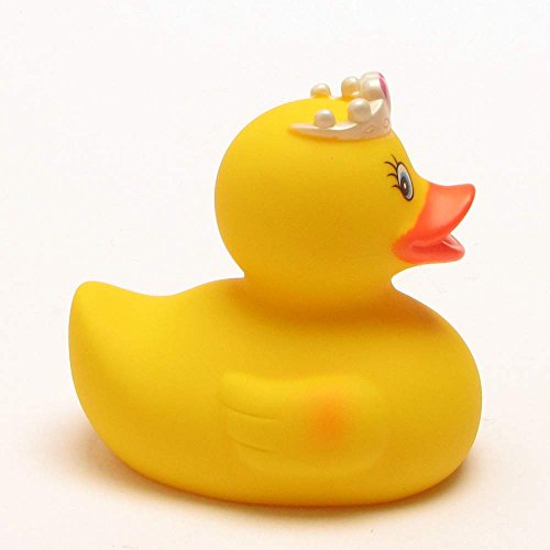 DUCKSHOP | Badeente Prinzessin | Quietscheente | L: 7,5 cm - 3