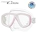 Produktbild Tusa M-212 Ceos Clear Skirt Scuba Diving Mask - Pink/White