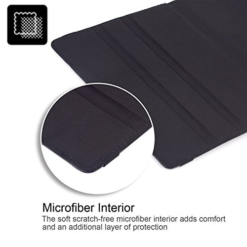 COOSA iPad 9.7 case 2017 neue 360 °drehende rundum Schutzhülle für iPad mit Schlaffunktion / Automatische Wecker ipad 9.7 schutzhülle 2017 neuest hülle (Schwarz) - 5