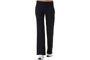 ChicWhisper Ladies Cotton Rich Straight Leg Joggers