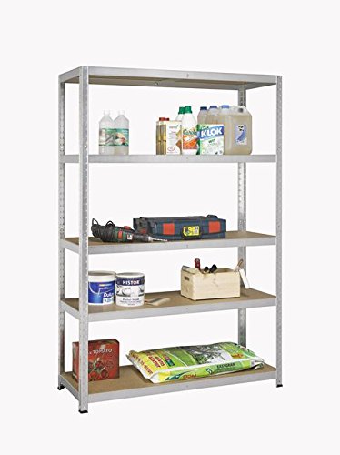 LC Regal Lagerregal 200x120x40 cm verzinkt 5 Böden - 2
