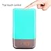 Produktbild Wake-Up-Licht, EMOSY Wecker neben Lampe Sunrise Simulation, 5 natürliche Sounds, Touch-Sensor Multicolor dimmbare Nachtlicht, powered by Batterie oder USB-Ladegerät