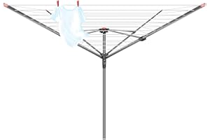 Vileda VIVA AIR 45M Stojąca Suszarka do Ubrań, Stal, Srebrny, 45 m