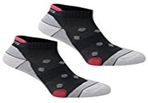 Pair Karrimor Womens Running Trainer Ankle Socks Ladies Size 4-8 x 11  Colours (Mid Grey)