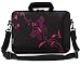 Produktbild Richen Messenger Tasche Carring Case Sleeve mit Griff Zubehörfach für Laptops/Notebook/eBooks/Kids Tablet/iPad Nice Butterfly 7-10.2 inch