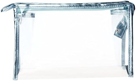 WINWINTOM Clear Waterproof Storage Makeup Bag (Blue)