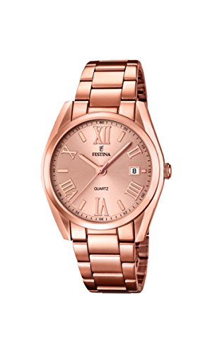 Festina Damen-Armbanduhr Analog Quarz Edelstahl F16793/2 Festina Damen-Armbanduhr Analog Quarz Edelstahl F16793/2