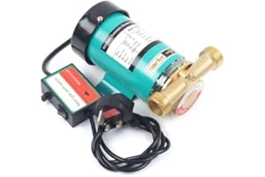 AUYART 120W Pompe de surpression pour eau domestique Booster de pression d'eau Pompe de pression d'eau démarrage/arrêt automatique pompe de surpression automatique 50ft