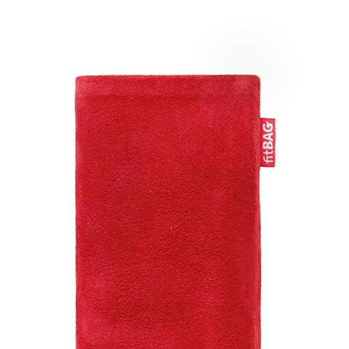 Fitbag Folk Black Custom Tailored Sleeve For Unihertz Jelly 2 | INDIA