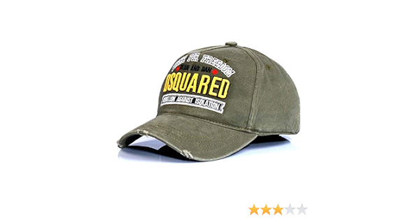 COOLGUY DSQ Cap Embroidery Letters 
