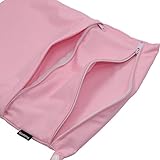 Damero Windeltasche mit wiederverwendbarem Stoff Wasserdicht Wetbag Feuchttücher Organiser Beutel - 3