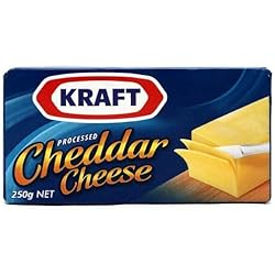 Kraft Processed Cheddar Cheese, 250g