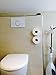 Produktbild Toilettenpapierhalter unsichtbar Ersatzrollenhalter WC Bad Toilette selbstklebend ohne bohren schwarz