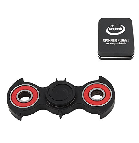 heytech Fidget Spinner Fidget Toy Bat Style EDC High Speed Ceramic Bearing ADHD Toy Autism Toy (Black Red) heytech Fidget Spinner Fidget Toy Bat Style EDC High Speed Ceramic Bearing ADHD Toy Autism Toy (Black Red)