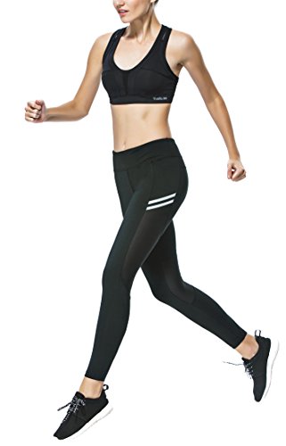 Yvette Damen Gekreuzte Rücken Große Größen High Impact Sport-BH Für Yoga Fitness-Training - 7