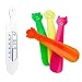 Produktbild Lantelme 5 tlg. Kinder Set mit Kunststoff Schuhlöffel/Schuhanzieher in 4 Farben und Figuren und Bade Thermometer weiß Analog