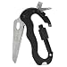 Produktbild AUTOPKIO Camping-Werkzeug Karabiner-Haken, Edelstahl Multifunktions-Karabiner Praktische tragbare Camping Versatile Karabiner, Messer und Werkzeuge Multifunktionswerkzeuge
