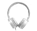 Produktbild RED BAT CH-616 PC Gaming Headset, HD-Stereo-Kopfhörer, In-Ear-Kopfhörer mit Inline-Lautstärkeregelung Mikrofon, flexibles Mikrofon für Computer Game, Tablets, iPhone, iPad, iPod, Smartphone, Laptop und MP3 (Weiß)