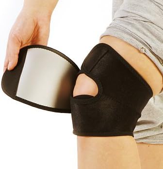 TITANIUM ADJUSTABLE KNEE HEATING STRAP SUPPORT BRACE
