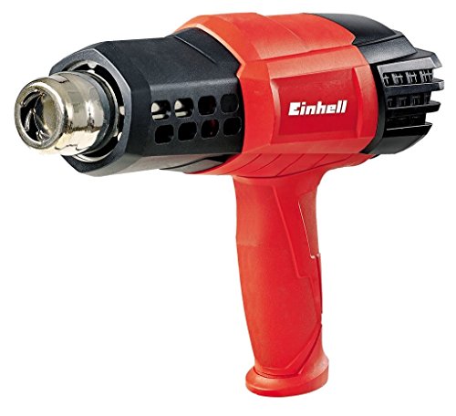 Einhell Heißluftpistole TE-HA 2000 E (2000 W, 3 Stufen, max. 550°C, Display mit Einstellrad, 4 Düsen, Koffer) - 2