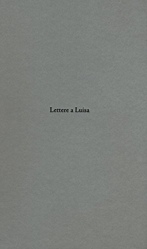 Lettere a Luisa