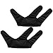 2 pcs Heat Resistant Protection Guards 3-Finger Glove for Flat Hair Straightener Curling Irons Hairdressing Styling Tools