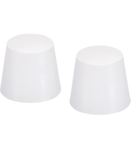 Tappi In Silicone Per Fori - 50 Pezzi Conici, Resistenza Fino A 315°C - Ideali Per Laboratorio E Industria - Foto 5