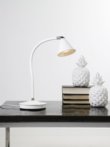 Nordlux Gu10 Bali Metal Dimmable Touch Control Table/desk Lamp, White