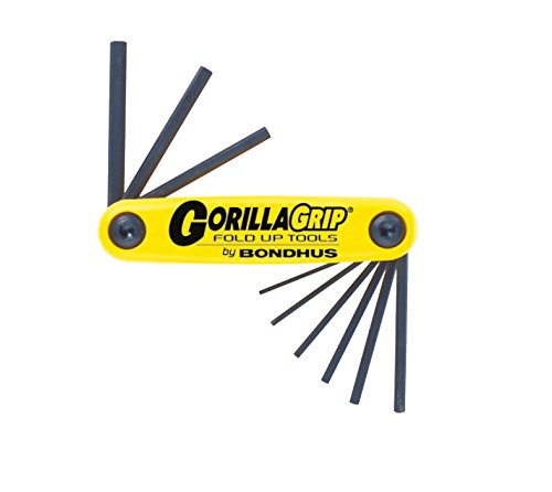 Bondhus GorillaGrip Sechskant Klapphalter HF5, Inch, 5-teilig, 12585