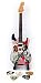 Produktbild We Love Guitars Status Quo Rick Prafitt Miniatur-Replica Guitar & Plektren