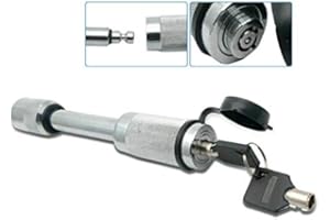 MACHSWON Anhängerschloss Vorhängeschloss Diebstahlsicherung, Anhängerkupplung Pin Lock Zunge, für Wohnwagen Anhänger 4WD Anhängerkupplung 5/8"
