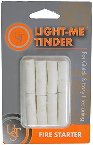 Ust Brands Ultimate Survival Technologies Light-Me Tinder 8-Pack Quick & Easy Fire Starters