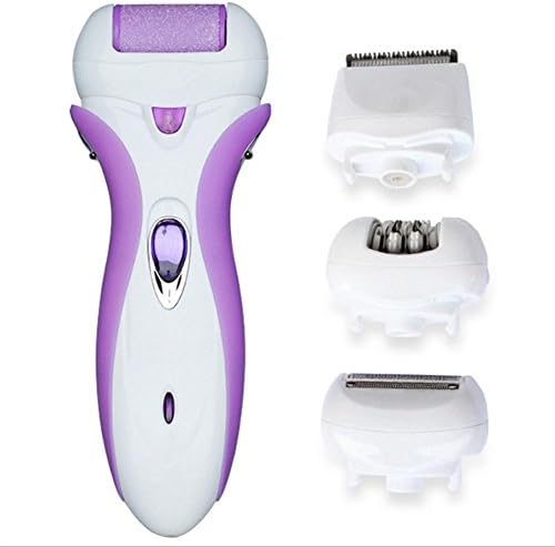 HFXDXR Bikini Trimmer 4 in 1 Women's Razor Electric Shaver Lady Epilator Hair Removal Agent Facial Cleansing Brush, , 2
