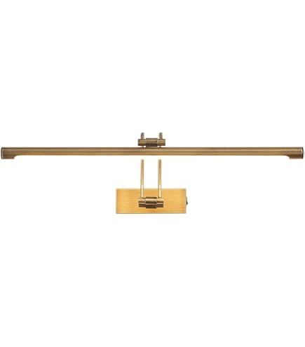 LED Lámpara De Pared 'Dimitrij' (Tradicional) En Bronce Hecho De Metal E.o. Para Salón & Comedor (1 Llama,) De Lucande | Lámpara Para Cuadros, Aplique