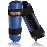 KICKBOXING Pu ARM PADS Blue (REBO-FITNESS) - Size JUNIOR