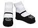 Baby Emporio - 0-9 Months - Baby Girl Mary Jane Party Socks - 3 Pairs in Gift Package (Black)