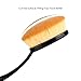 Spaire Makeup Brushes 10 Pieces Oval Makeup Brush Set with Soft Fiber Hairy Toothbrush Shaped Design for Both Wet and Dry Powder