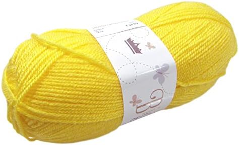 2 x Big Value Gold Double Knit 100g Wool Yarn Ball
