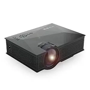 LIVATO UC68 LED WiFi Projector with Free 16GB PENDRIVE, 1800 lumi/Airplay/Miracast/HDMI/USB/SD/AV/VGA/DLAN with Theater Effect Portable Projector