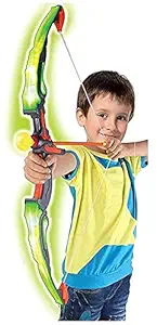 BELOXY Smart Archery Bow and Arrow Toy Archery Set with 2 LED Light 3 Suction Cup Arrow for Kids Learning Toy for 5+ Year Old Boys & Girls. (Kids Bow and Arrow Set)