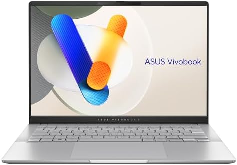 ASUS Vivobook S 14 M5406KA#B0DPG333XZ, Notebook in alluminio, Copilot+ PC, Monitor da 14" WUXGA OLED Glossy, 60Hz, AMD Ryzen AI 7 350, RAM 16GB, 512GB SSD, Windows 11 Home, Argento