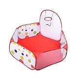 Newcomdigi Plegable Piscina de Bola de Juego Poliéster con Rim, Piscina de Pelota Tienda de Juego para Niños y Infantiles - Diametro de 1,2 m, Sin Pelotas