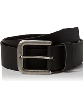 New Look Herren Gürtel Leather Denim