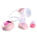 Produktbild YKS Milchpumpe Rosa tragbaren komfortable BPA frei stumm elektrische Komfort mit großem LCD-Display 9 Stufen Anpassung
