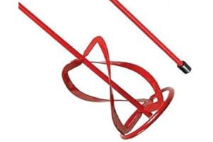 BARGAINWORLDUK Heavy Duty Mixing Paddle Plaster Paint Mixer Hex Whisk Drill 140mm x 600mm U111