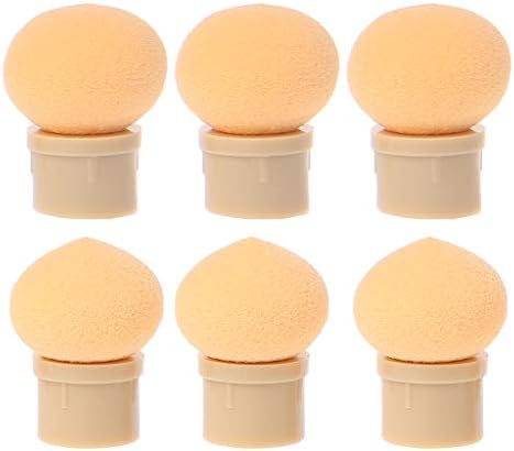 SMALLJUN 6 Piece Nail Smudge Pen Double Head Sponge Smudge Artifact Blush A Point Color Pen DIY Nail Oil Glue Gradient Tool Set